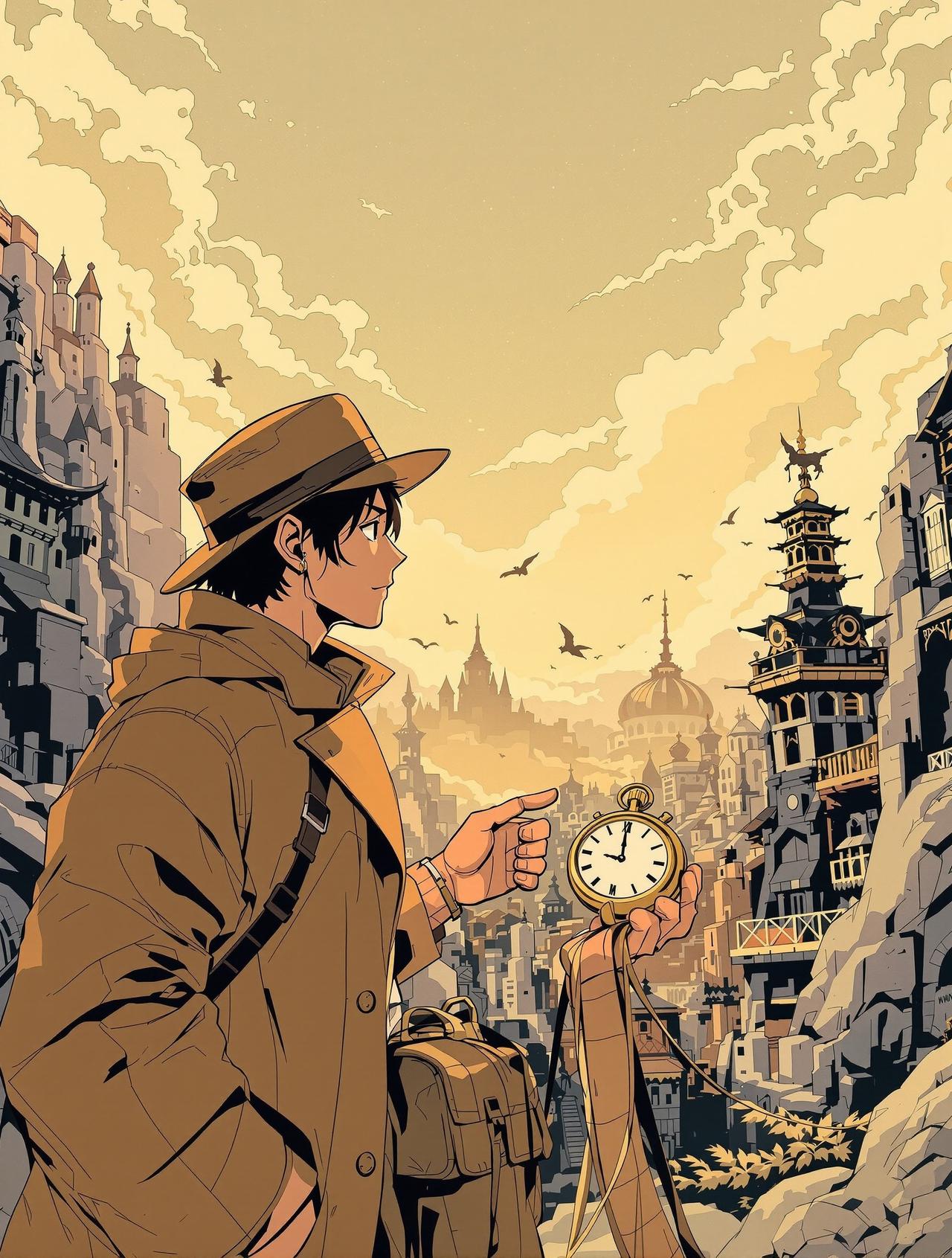 时空旅行者 - 砰砰砰漫画免费观看完整百度封面